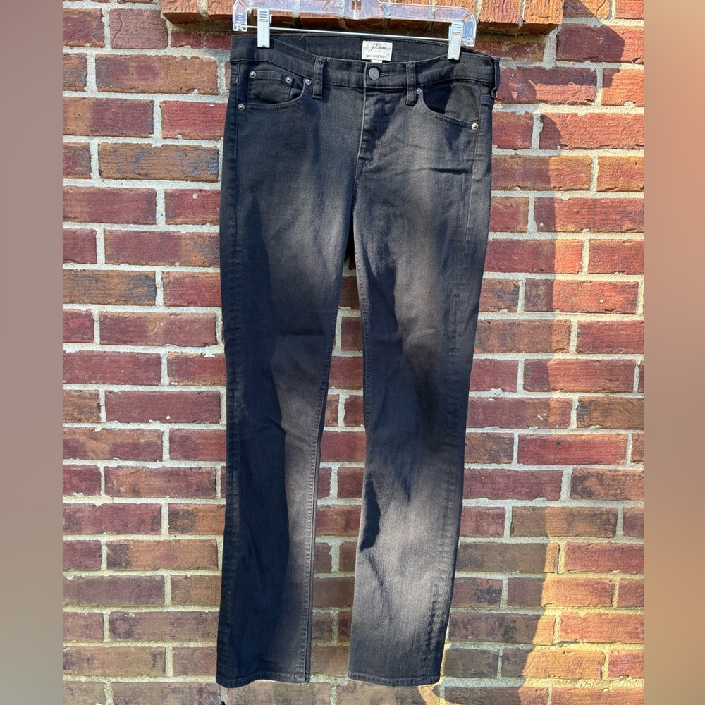 Black J Crew Matchstick jeans size 29